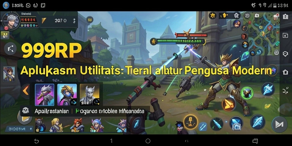 Screenshot utama 99RP menampilkan antarmuka aplikasi yang intuitif dan canggih.