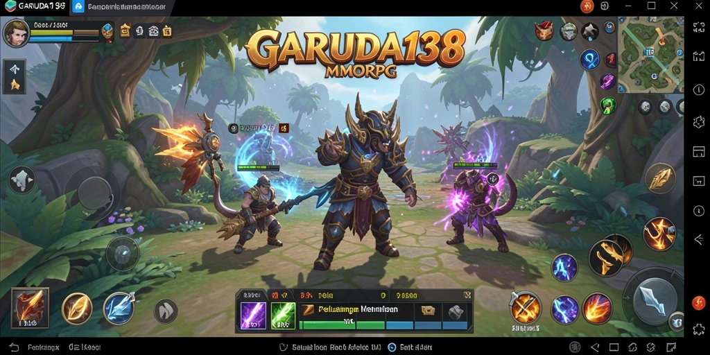 Tangkapan layar dari gameplay GARUDA138 menunjukkan aksi pertarungan yang mendebarkan.
