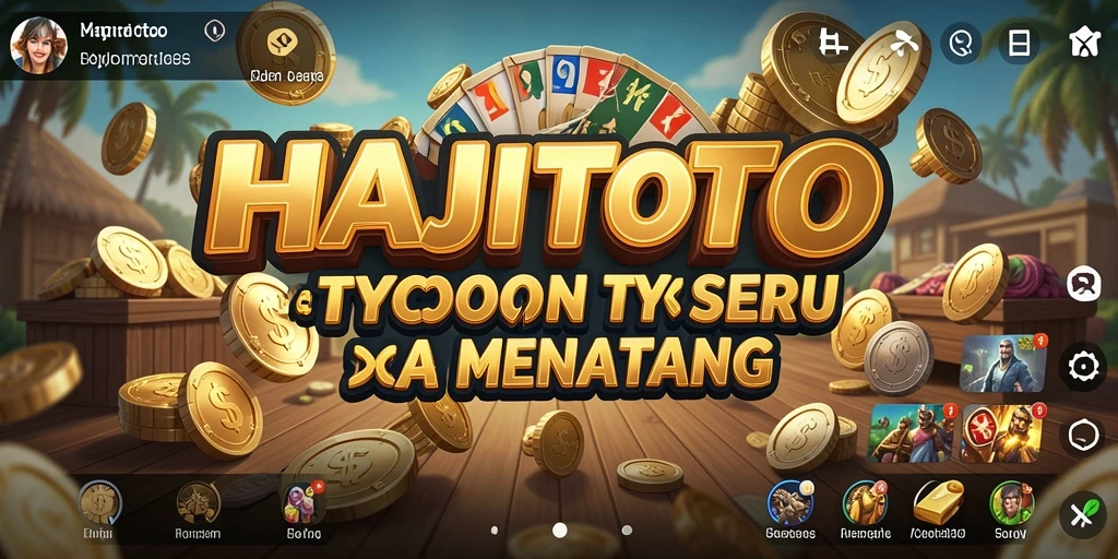 Tampilan gameplay menarik dari HAJITOTO yang menampilkan pengelolaan bisnis.