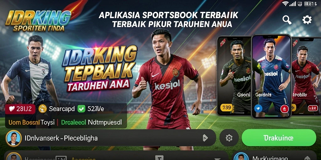 Screenshot IDRKING menunjukkan tampilan menarik dari fitur taruhan.