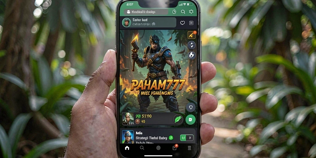 Tampilan strategi seru dalam PAHAM777 dengan gameplay menarik.
