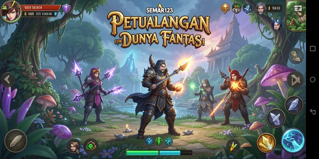 Tampilan gameplay SEMAR123 yang mendebarkan dan penuh aksi.