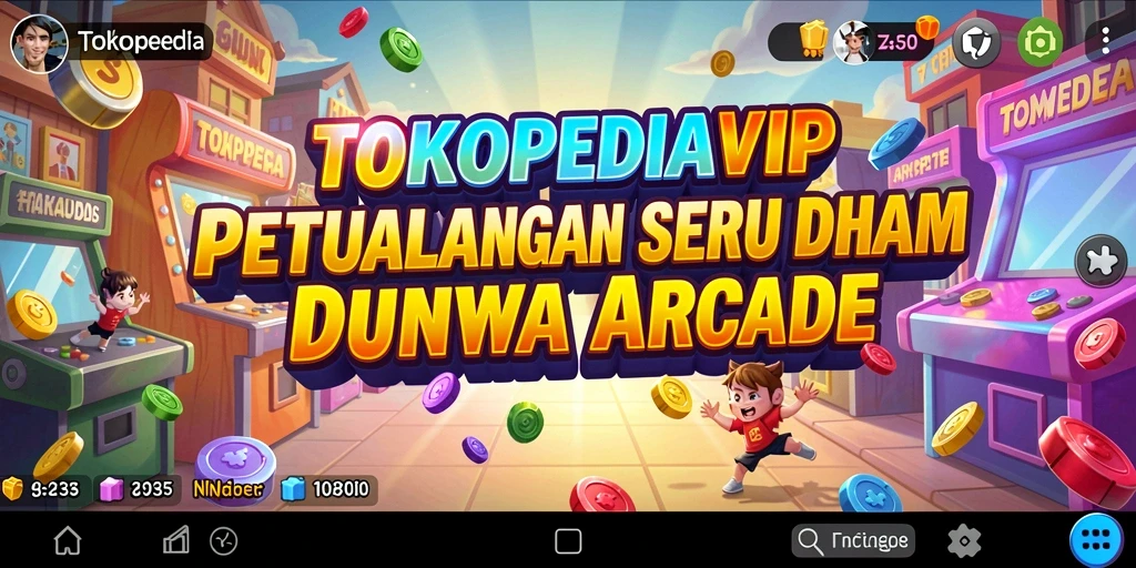 Tampilan menarik dari gameplay TOKOPEDIAVIP saat menavigasi tantangan arcade.